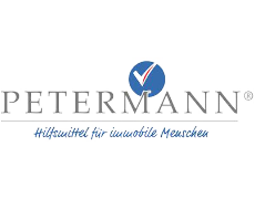 Petermann Logo Petermann – Hilfsmittel für immobile Menschen