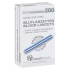 Mediware Blutlanzetten Premium 200 Stück Einstichinstrument zur Blutentnahme
