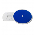 Dreh-und Übersetzhilfe Ø 32 cm mit Bezug blau