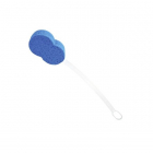 Rückenschwamm mit Griff 56 cm weiß/blau