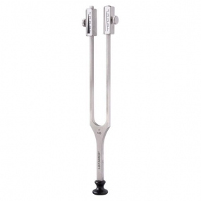 Stimmgabel Rydel Seiffer mit Dämpfer und Fuß