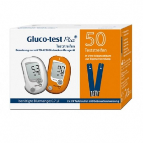 Gluco-Test Plus Blutzuckerteststreifen