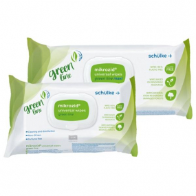 Mikrozid universal wipes green line
