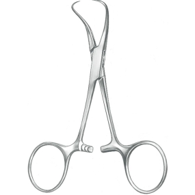 Tuchklemme scharf, grazil nach Backhaus