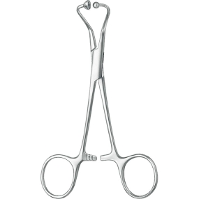 Tuchklemme für Papierabdeckung