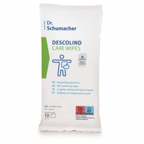 Descolind Care Wipes Hautreinigungstücher 10 Stück
