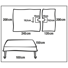 Foliodrape® Protect HNO-/MKG-Set III 6 Sets