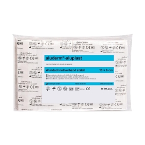 aluderm-aluplast Pflasterzuschnitte stabil 5 m x 6 cm Wundpflaster in Abschnitten