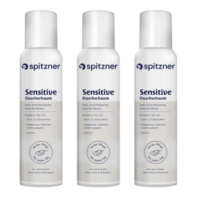 Duschschaum Sensitive 3 x 150 ml