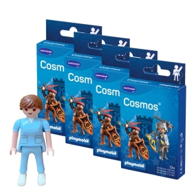 Aktion - 4 x Cosmos Playmobil Ritter + 1 Gratis Figur