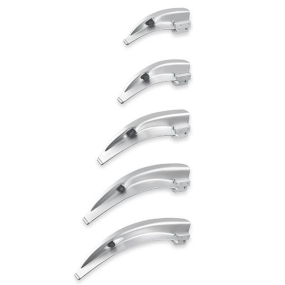 Cold Blade Metal ECO Kaltlicht-Laryngoskopspatel LED-Einweg-Spatel aus Edelstahl