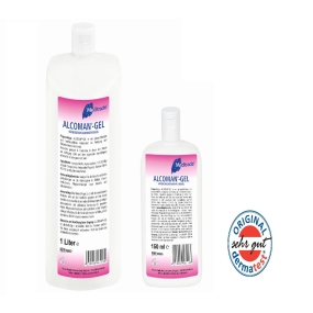 Alcoman Gel Händedekontamination Händereinigung in handlicher Gel-Variante