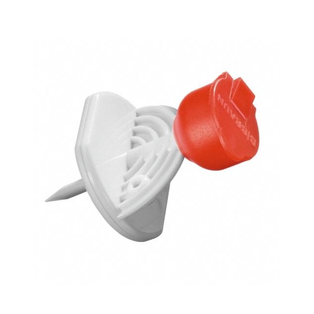 Mini-Spike® Chemo Belüftungs- und Partikelfilter  rot