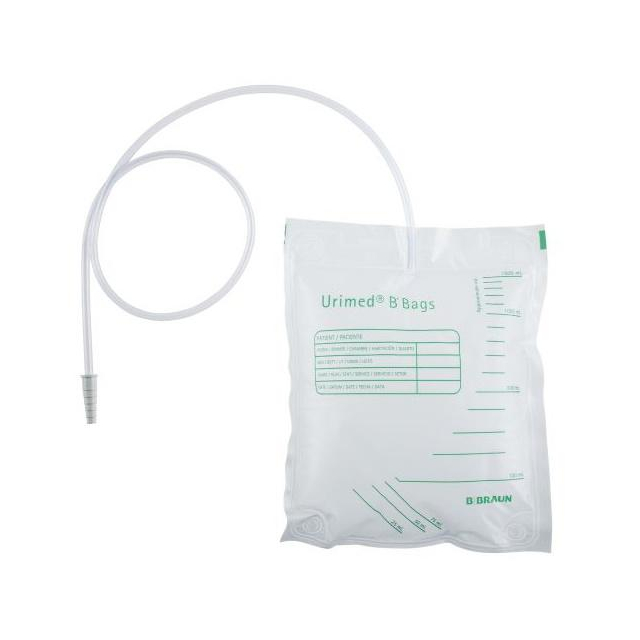 Urimed B Bag mit Ablauf Urinbeutel