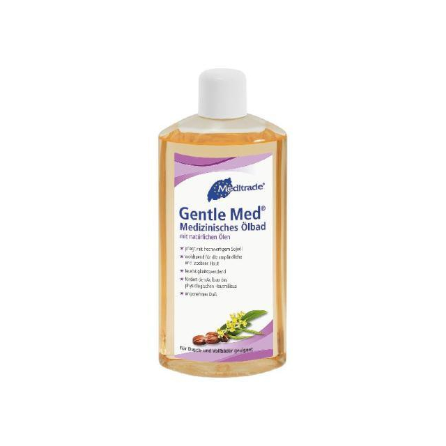 Gentle Med Ölbad 500ml Gebrauchsfertifges, medizinisches Ölbad mit hochwertigem Sojaöl angereichert