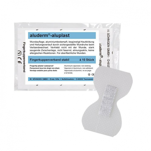 aluderm-aluplast Fingerkuppenverband stabil Fingerkuppen-Wundpflaster