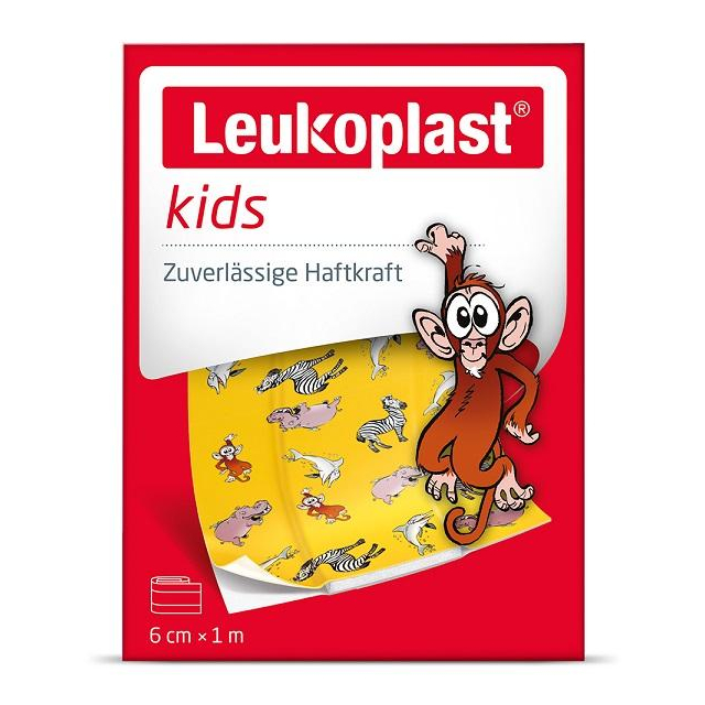Leukoplast® Kids 6 cm x 1 m 10 Rollen Wundschnellverband
