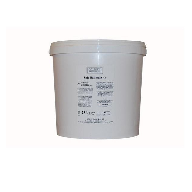 Sole Badesalz Eimer 25 kg Solesalz