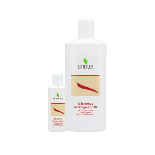 Massage-Lotion wärmend