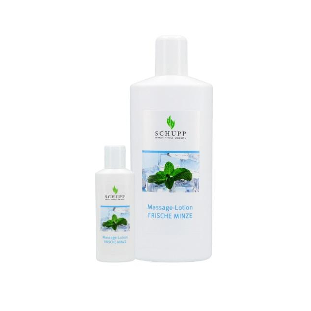 Massagelotion Frische Minze Erfrischende und belebende Körperlotion