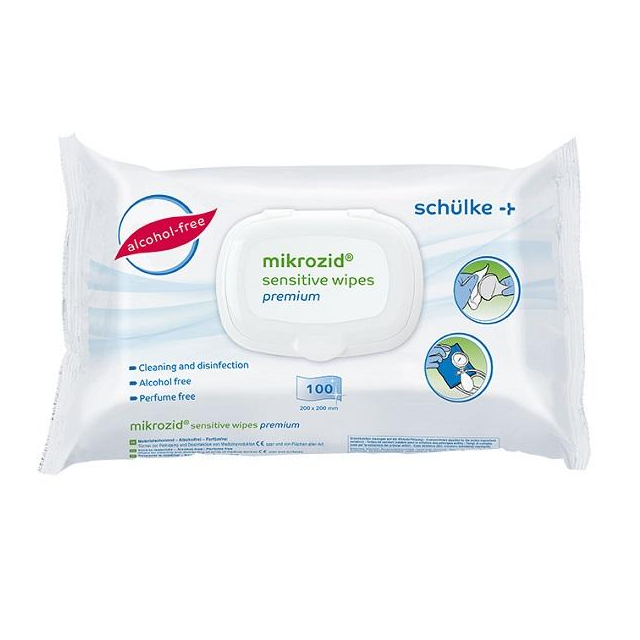 mikrozid sensitive wipes premium maxi 80 Tücher