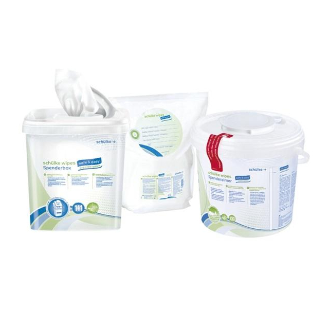 schülke wipes safe & easy Einmal-Feuchttuchspendersystem