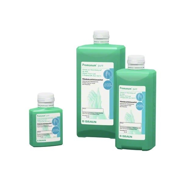 Promanum pure Händedesinfektion Händedesinfektionsmittel mit Rückfettersystem