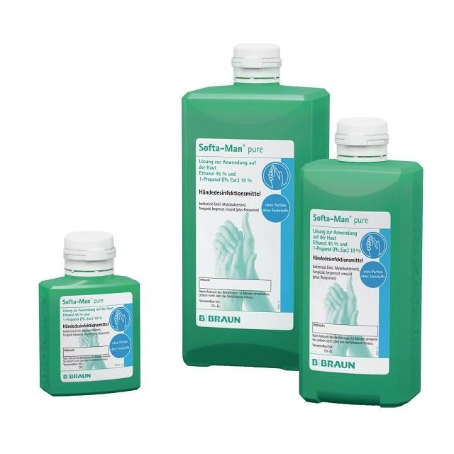 Softa-Man pure Händedesinfektion Hygienisches und chirurgisches Händedesinfektionsmittel