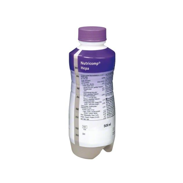Nutricomp Hepa Choco 12 x 500 ml Spezialnahrung