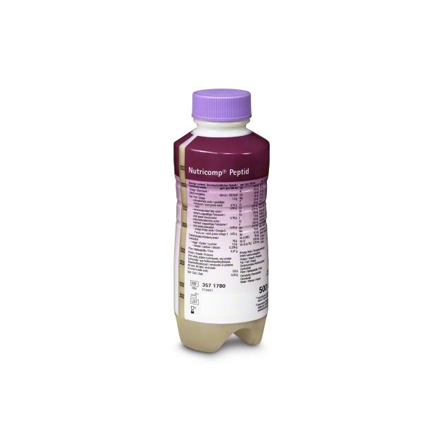 Nutricomp Peptid 12 x 500 ml neutral Spezialnahrung