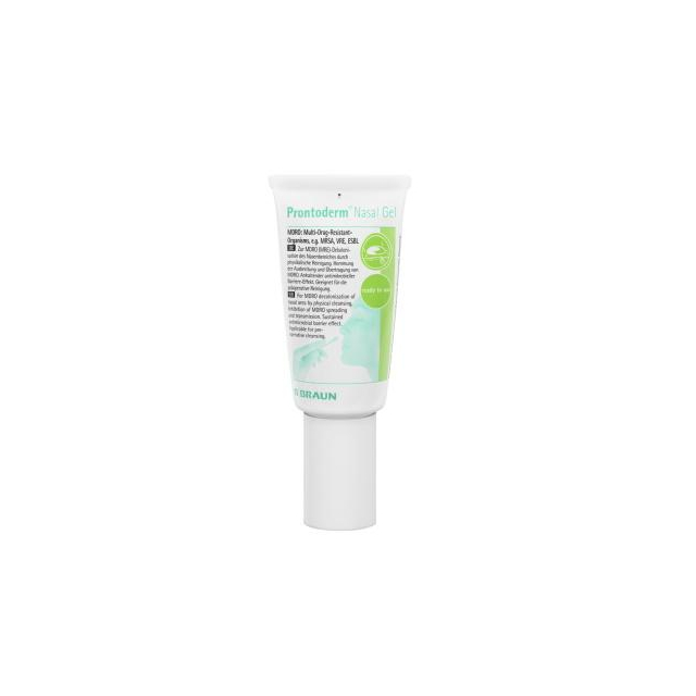 Prontoderm Nasal Gel 30 ml Strukturviskoses Gel zur Dekontamination der Nasenvorhöfe
