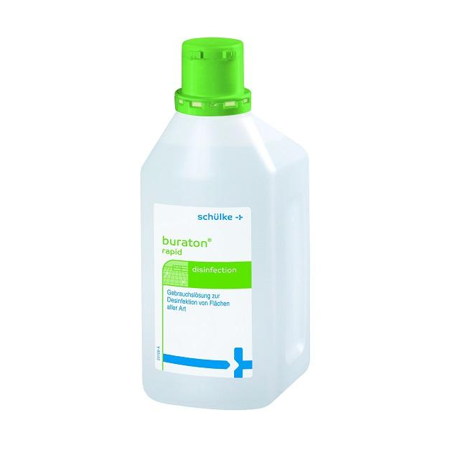 buraton® rapid Schnelldesinfektion 1 Liter Flächendesinfektion