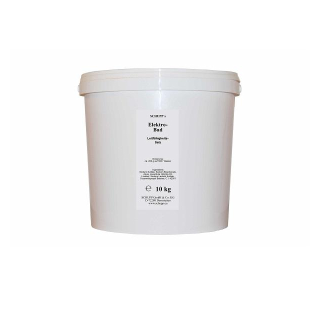 Elektrobad 10 kg Eimer Leitfähigkeitssalz