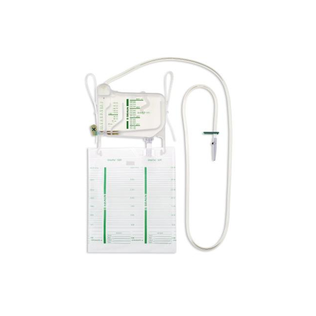 Ureofix 500 classic 120 cm 1,5 l 10 Stück Geschlossenes Urinmesssystem mit Wechselbeutel