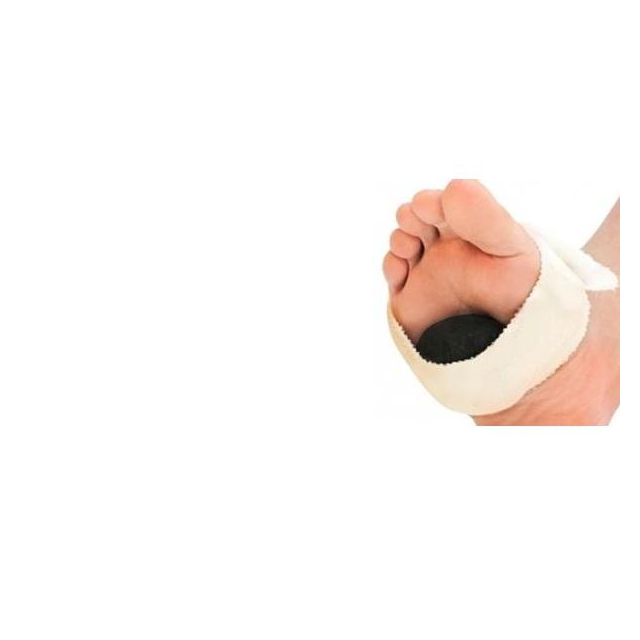Hot Stone Fußbandagen Bandage von Clap Tzu zur Platzierung des aufgeheizten Basaltsteins am Fuß