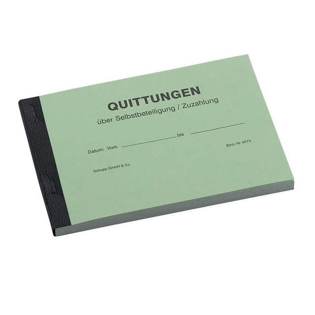 Quittungsblock 50 Durchschreibsätze