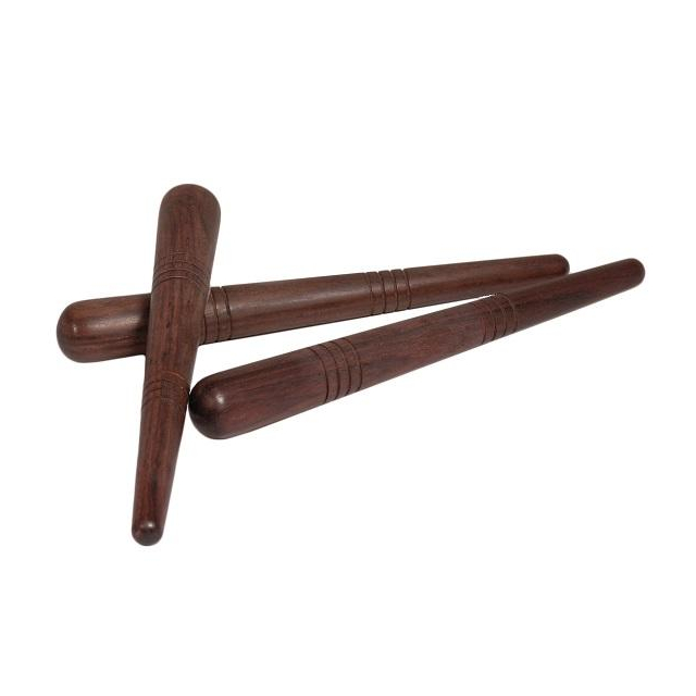 Massagestäbchen aus Hartholz Länge 14,5 cm