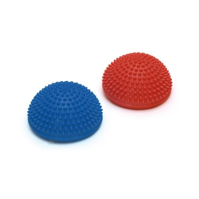 Spiky Dome 2er Set rot/blau Ø ca. 16 cm