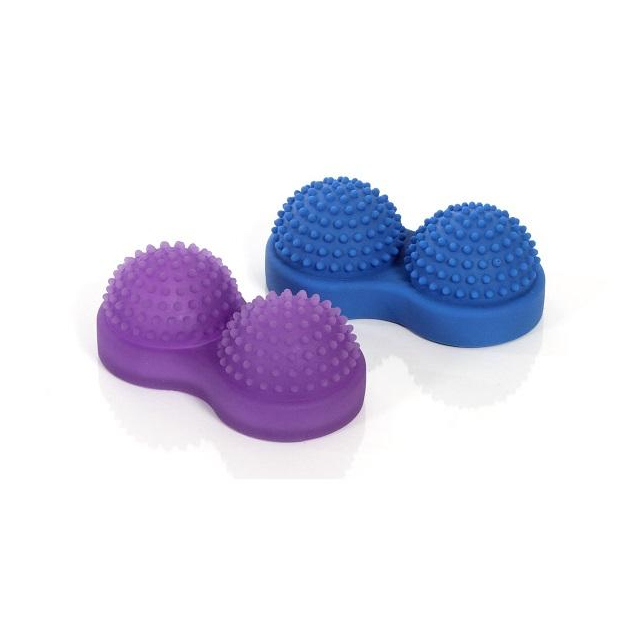 Massage Nex Eine wasserfeste und luftgefüllte Stütze mit Noppen für den Nacken