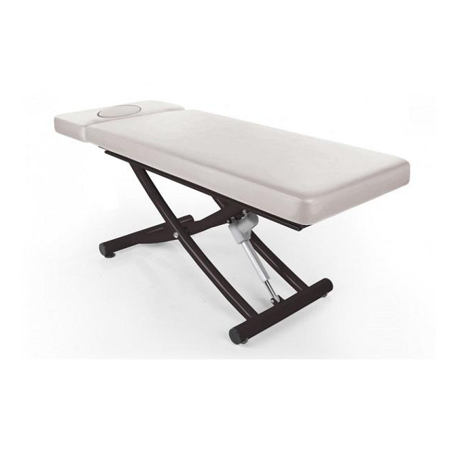 Matera, Liege mit Kopfteil 40/90° beige stationäre Massageliege von Clap Tzu