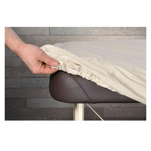 Schonüberzug ölresistent 192x80 cm eckig Spannbezug aus Softskin-Material für Massageliegen von Clap Tzu