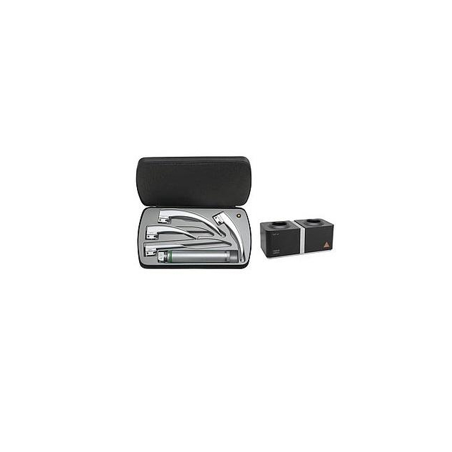 Laryngoskop-Set F-120 LARGE F.O. 4 LED NT