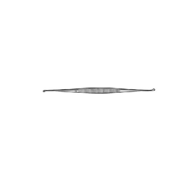 Scharfe Doppellöffel chirurgisches Instrument von Aesculap