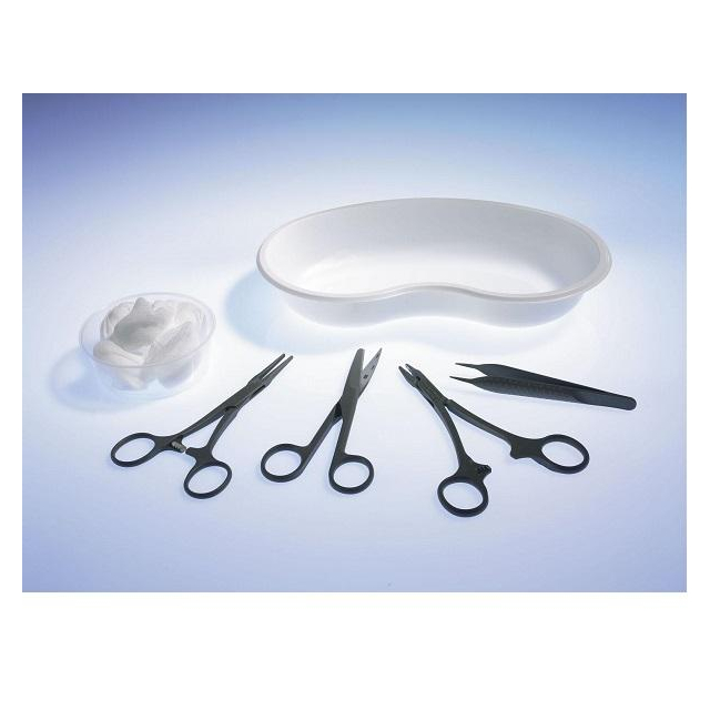 SUSI Einmalinstrumentarium Naht-Set 1 Einweginstrument Steril verpackte Instrumente in Aesculap-Qualität