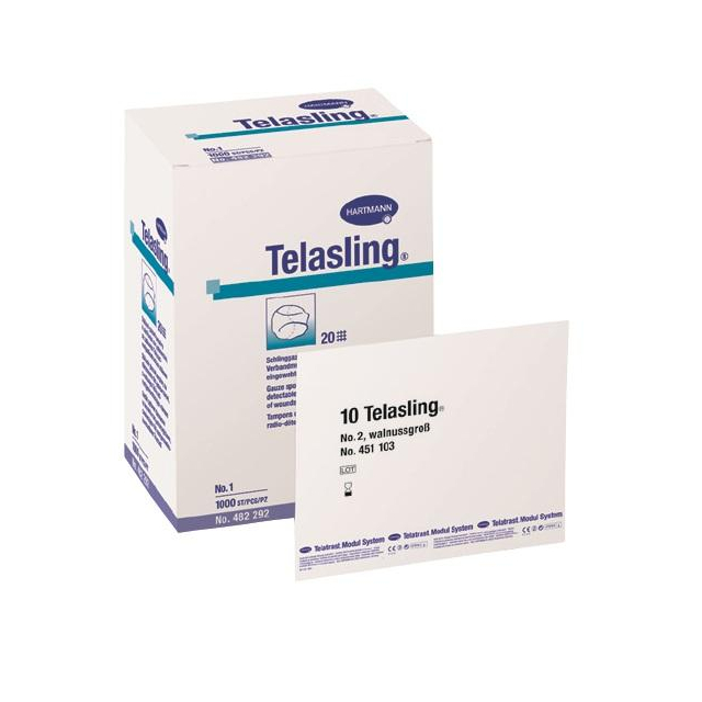 Telasling Tupfer steril Schlinggazetupfer