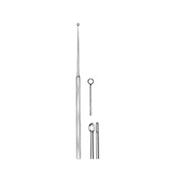 Ohrkürette nach Buck Fig.1 stumpf gerade OP-Instrument von Allgaier