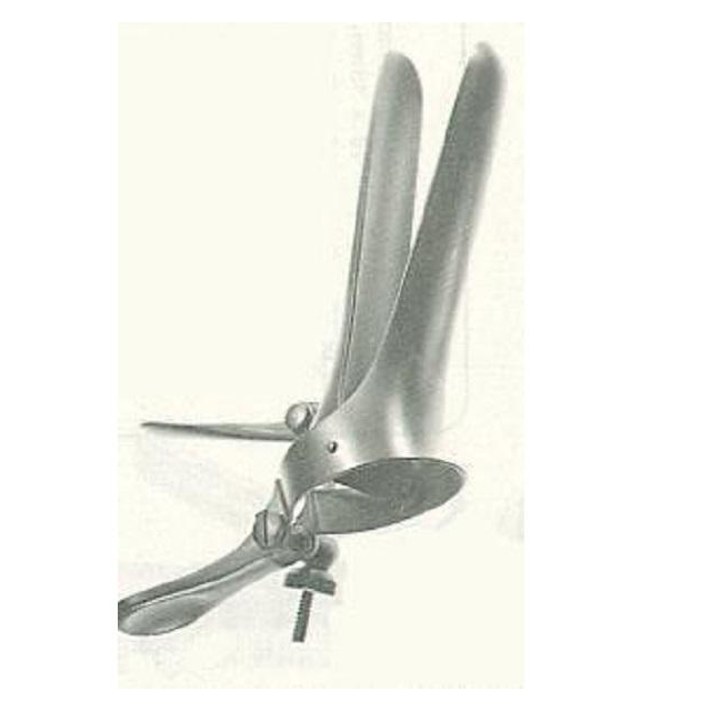 Scheidenspekulum Schweizer Modell 83x23/25 cm Instrument für die Gynäkologie von Allgaier