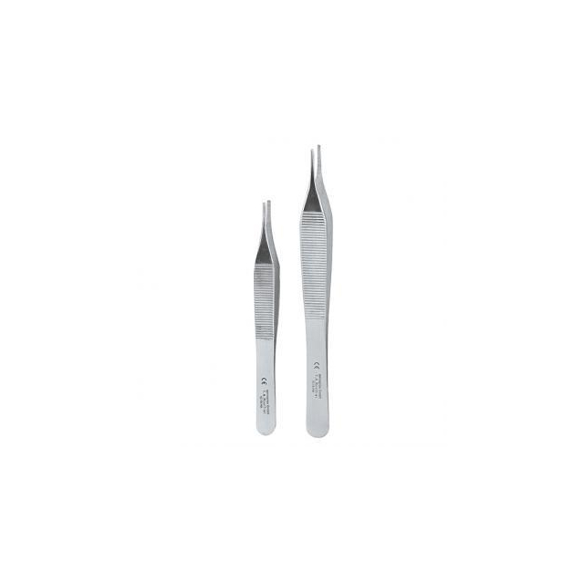 Adson-Pinzetten gerieft chirurgische Instrumente
