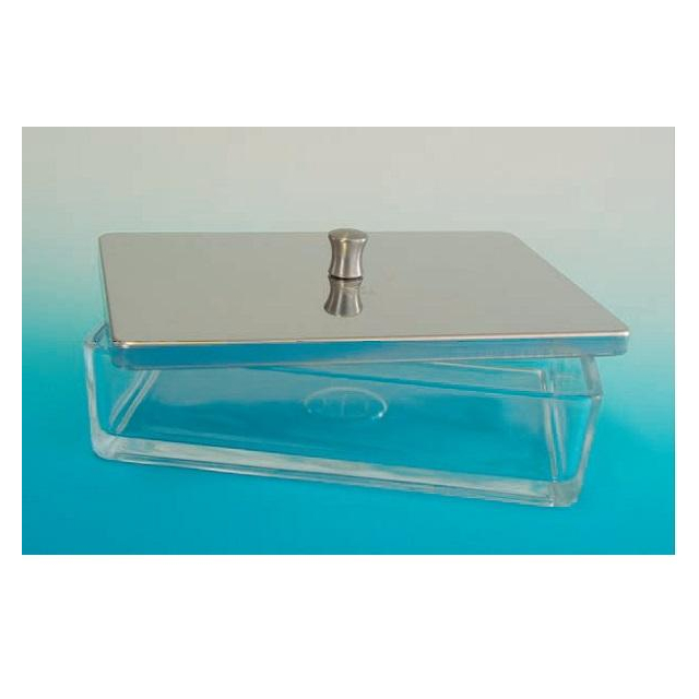 Instrumentenschale aus Glas sterilisierbare Glasschale von Karl Hecht in verschiedenen Ausführungen