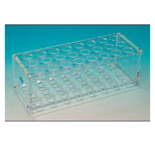 Reagenzglasgestell Plexiglas ohne Stäbe Reagenzglasständer